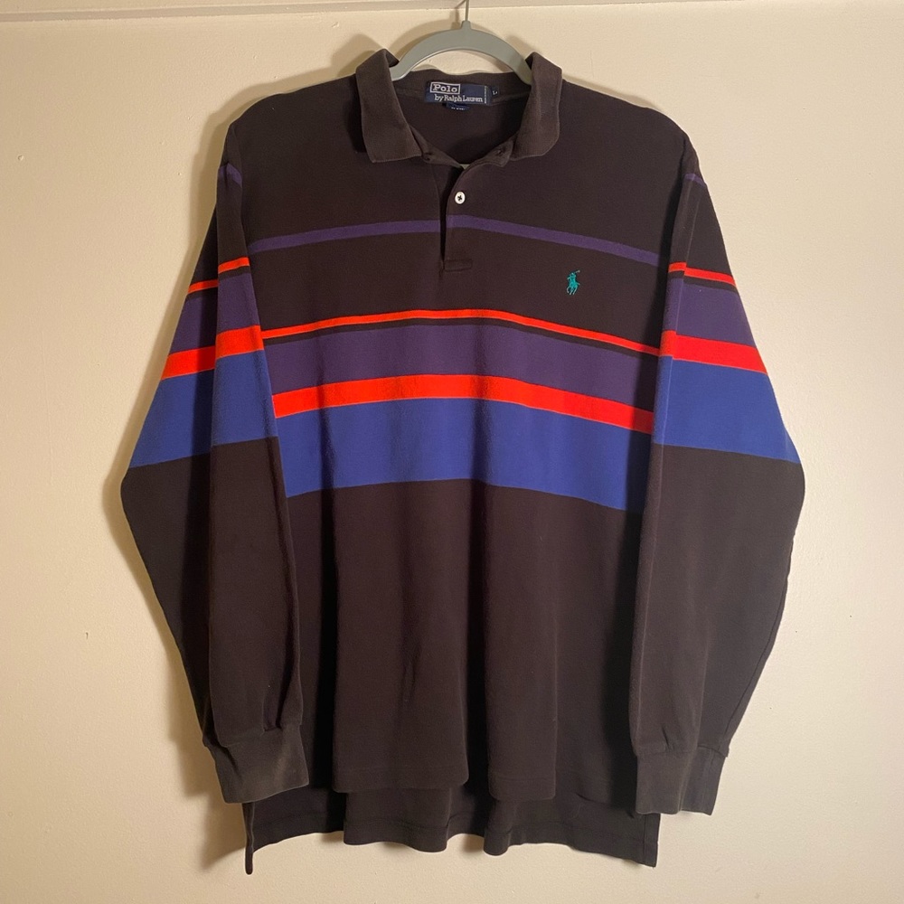 Polo Ralph Lauren Striped Long Sleeve Polo